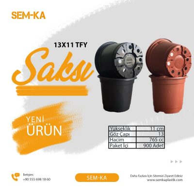 13x11 TFY Saksı